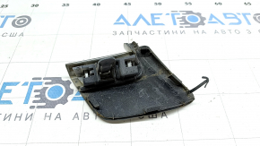 Left front bumper cap with chrome for Lexus RX350 RX450h 13-15 rest, sand on chrome
