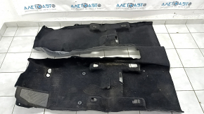 Toyota Rav4 19-25 hybrid black floor covering, USA built for cleaning