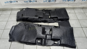 Toyota Rav4 19-25 hybrid black floor covering, USA built for cleaning