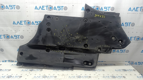 Front left underbody protection for Toyota Rav4 19-25 hybrid, USA built, tears, cracks, dents, scuffs