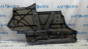 Front left underbody protection for Toyota Rav4 19-25 hybrid, USA built, tears, cracks, dents, scuffs