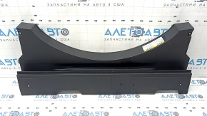 Black, scratched Toyota Rav4 19-25 trunk floor lining