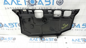 Toyota Rav4 19-24 black lower passenger footwell trim panel