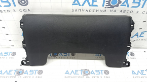 Rear center floor lining for Toyota Rav4 19-24 hybrid, black, scratches, whitened plastic