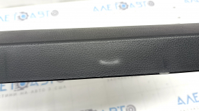 Rear center floor lining for Toyota Rav4 19-24 hybrid, black, scratches, whitened plastic