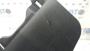 Rear center floor lining for Toyota Rav4 19-24 hybrid, black, scratches, whitened plastic