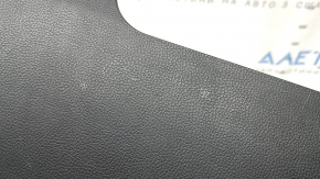 Rear center floor lining for Toyota Rav4 19-24 hybrid, black, scratches, whitened plastic