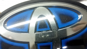 Toyota Rav4 19-24 hybrid front bumper emblem under radar, sand