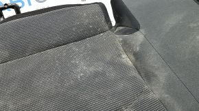 Rear seat, 2nd row, lower part, Toyota Rav4 19-25, cloth, black, hybrid, dry-cleanable
