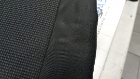 Rear seat row 2 upper part left Toyota Rav4 19-25 rag, black, hybrid, scratches on plastic, dented