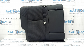 Rear seat, 2nd row, upper part, right, Toyota Rav4 19-25, cloth, black, hybrid, with belt, needs cleaning, scratch on plastic, dented