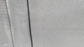 Rear seat, 2nd row, upper part, right, Toyota Rav4 19-25, cloth, black, hybrid, with belt, needs cleaning, scratch on plastic, dented