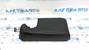 Rear seat side panel with airbag, left, Nissan Ariya 23-25, black leatherette