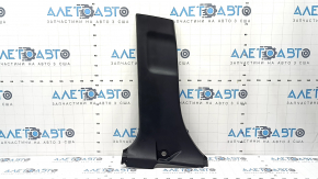 Lower left center pillar trim for Toyota Rav4 19-24, black, scratches
