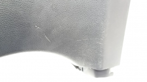 Lower left center pillar trim for Toyota Rav4 19-24, black, scratches