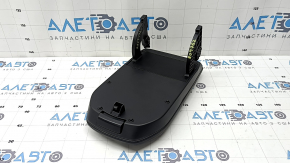 Armrest for Toyota Rav4 19-25, black leather, dry-cleanable