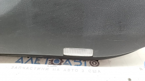 Front right door trim panel for Toyota Camry v70 18-23, black with black plastic insert, rubber armrest, with handle, scratches
