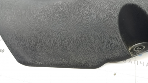 Left lower front pillar trim for Toyota Rav4 19-24, black, worn
