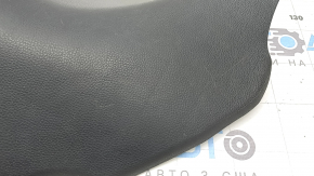 Right lower front pillar trim for Toyota Rav4 19-24, black, worn