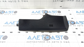 Driver's right knee pad for Toyota Rav4 19-25, black, without start-stop
