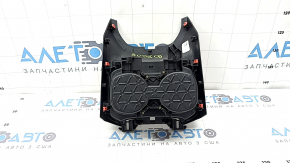 Toyota Rav4 19-24 center console trim with cup holders, black, scratches