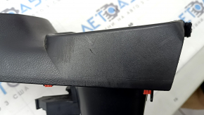 Toyota Rav4 19-24 center console trim with cup holders, black, scratches