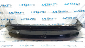 Nissan Ariya 23-25 rear bumper lip for parking sensors, gloss black, rubbed