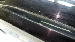Nissan Ariya 23-25 rear bumper lip for parking sensors, gloss black, rubbed