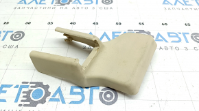 Rear right passenger seat runner cover for Lexus RX350 RX450h 10-15 beige, plastic turned white