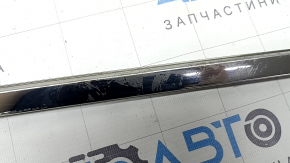 Upper rear right door molding for Toyota Rav4 19-24, chrome, scratches, glued on