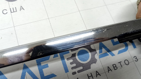 Upper rear right door molding for Toyota Rav4 19-24, chrome, scratches, glued on