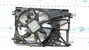 The diffuser radiator shroud assembly for a Toyota Camry V70 18-24 hybrid has broken studs.