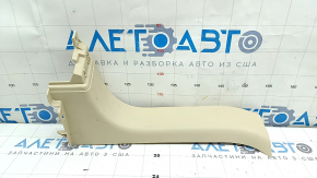 Left trunk opening trim for Lexus RX350 RX450h 10-15 beige, scratched