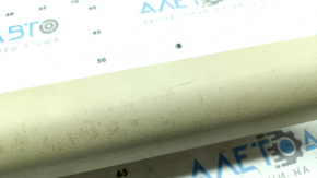 Front right door sill plate for Lexus RX350 RX450h 10-15 beige, with chrome trim, scratches