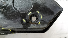 The left underbody protection of a Toyota Camry v70 18-24 is torn.