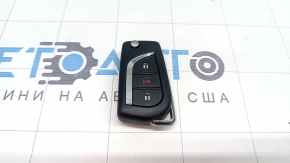 Toyota Rav4 21-25 key, 3 buttons, worn, scratches