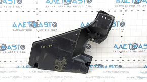 The rear right underbody protection of the Toyota Camry v70 18-24 hybrid is torn.