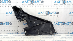 The rear right underbody protection of the Toyota Camry v70 18-24 hybrid is torn.