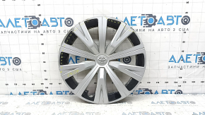 Wheel cap for Toyota Camry v70 18-24 gray, scratched