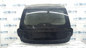 Volvo XC90 bare tailgate with glass, 16-22 tinted, black 717, butt