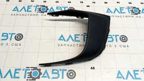 Front bumper grille trim left Porsche Cayenne 958 15-17 rest, black