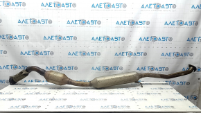 Downpipe with catalytic converter Toyota Rav4 19-22 hybrid, USA built, studs sawed off, dented
