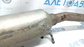 Downpipe with catalytic converter Toyota Rav4 19-22 hybrid, USA built, studs sawed off, dented