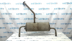 Rear muffler with barrel for Toyota Rav4 19-25 hybrid, USA built, dented