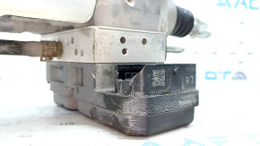 The brake master cylinder with reservoir for a Toyota Camry V70 18-19 hybrid has a broken cap.
