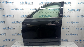 Volvo XC90 16-24 Keyless Front Left Door Assembly, Black 717, Dent