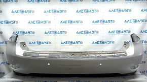 Lexus RX350 RX450h 10-15 bare rear bumper with parking sensors, white