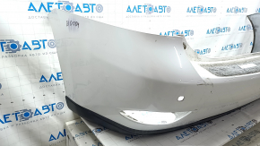 Lexus RX350 RX450h 10-15 bare rear bumper with parking sensors, white