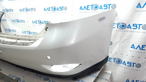 Lexus RX350 RX450h 10-15 bare rear bumper with parking sensors, white