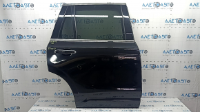 Volvo XC90 16-23 keyless rear right door assembly, tinted, black 717, dented